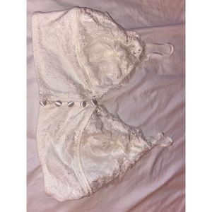 White bralette/crop top